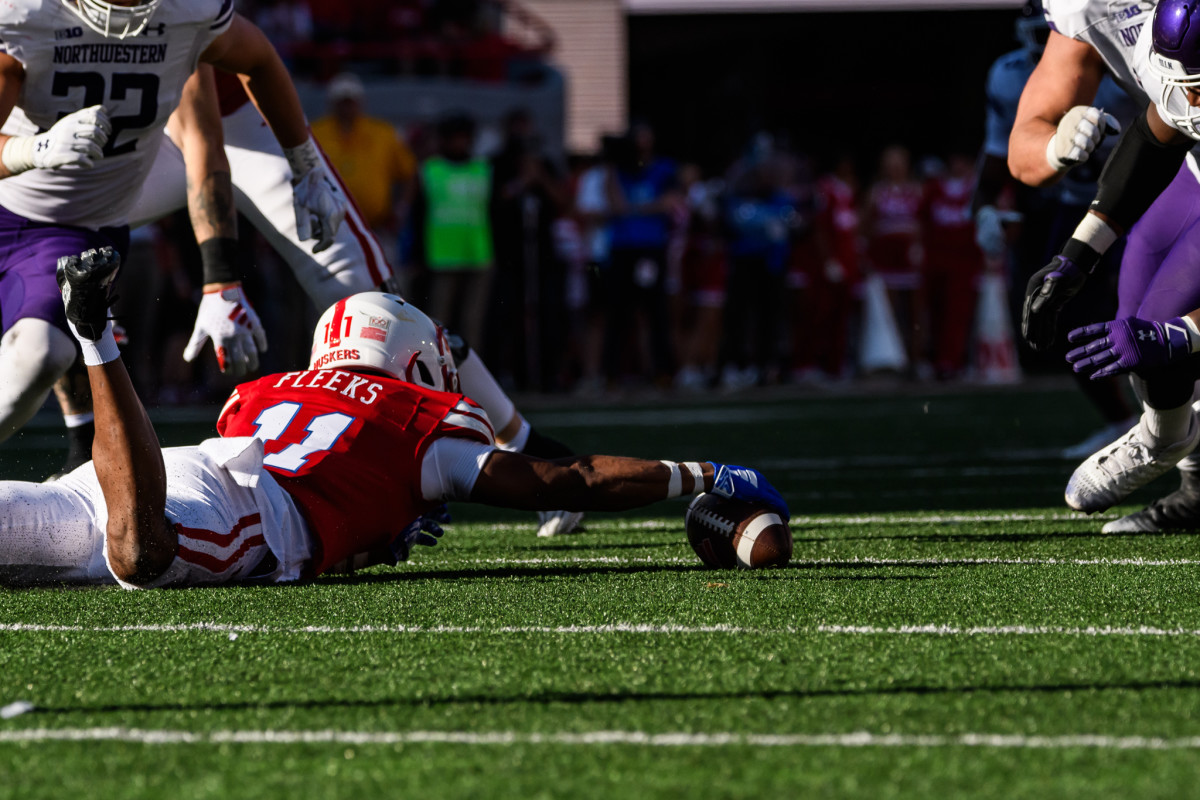 10_Joshua Fleeks_FB vs Northwestern 1021
